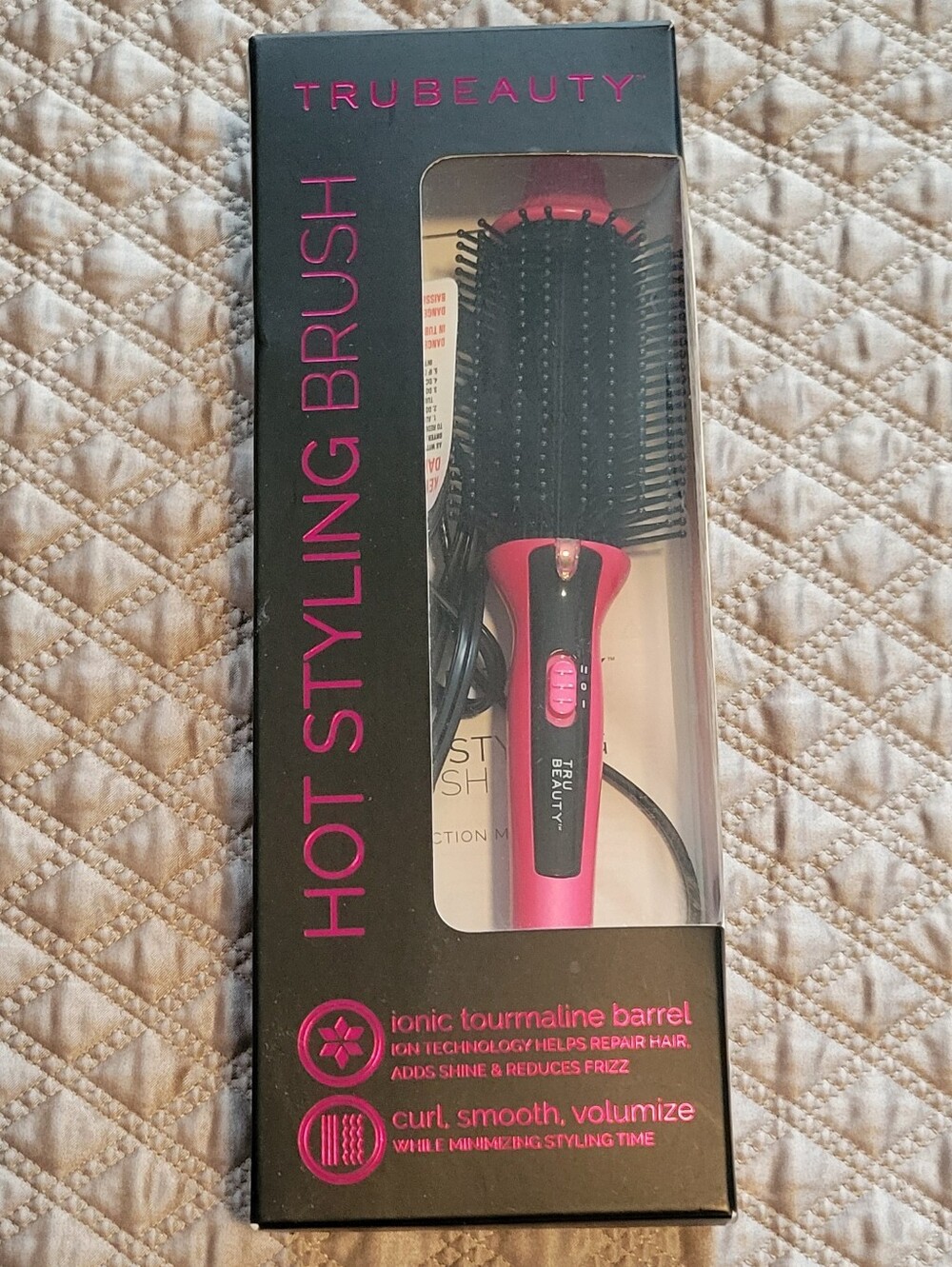 Hot Styling Brush - Trubeauty - Pink